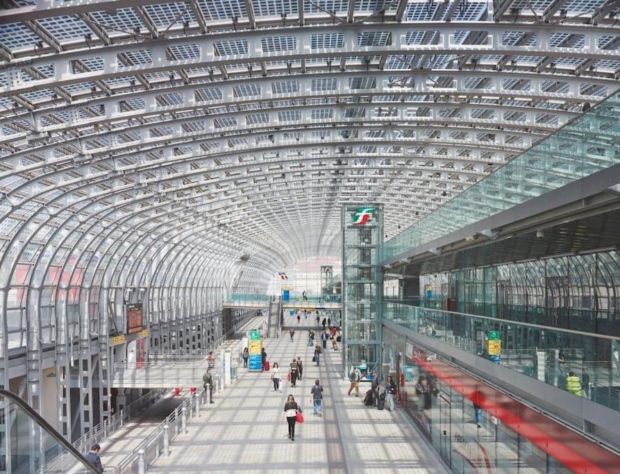 Ferienwohnung Dora Park-Porta Susa Private Parking&Netflix Turin Exterior foto
